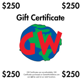 Game World Gift Certificate