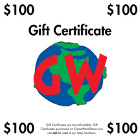 Game World Gift Certificate