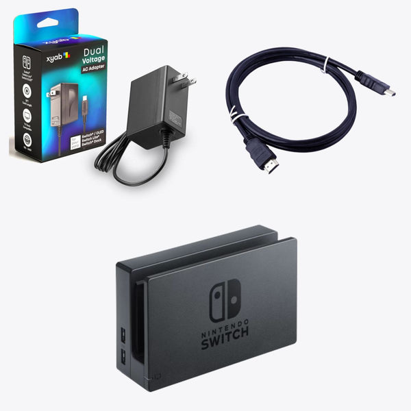 Nintendo Switch Dock, AC Adapter, & HDMI Cable