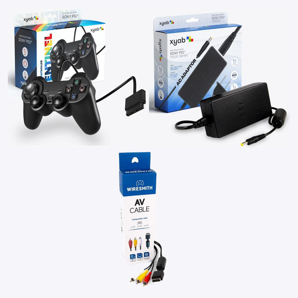 Sony PlayStation 2 Slim Accessory Bundle with Controller