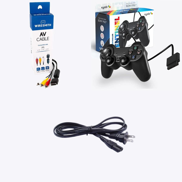 Sony PlayStation 2 Accessory Bundle with Controller