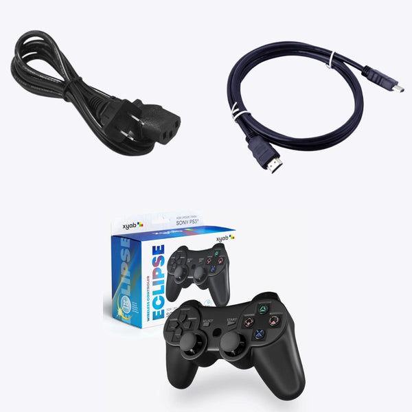 Original Sony PlayStation 3 Accessory Bundle with Controller