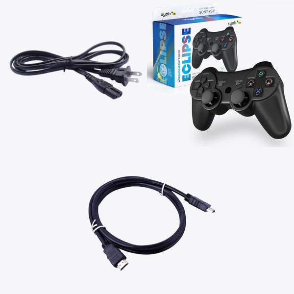 Sony PlayStation 3 Slim / Super Slim Accessory Bundle with Controller