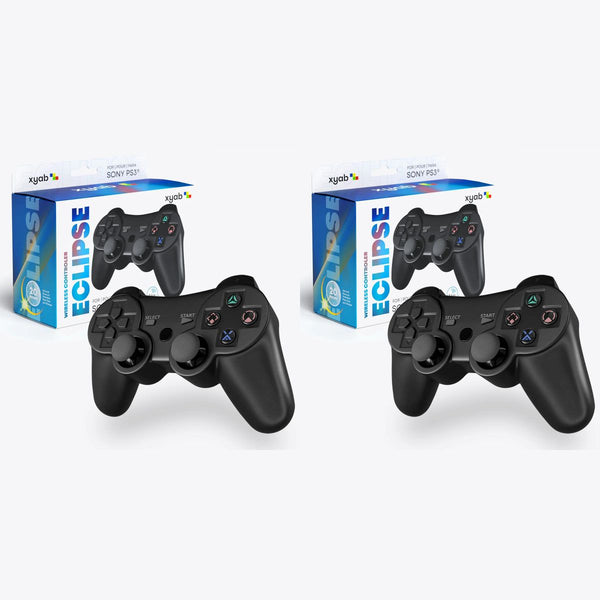 Pack of 2 Wireless Controllers for Sony PlayStation 3