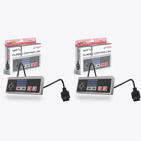 Pack of 2 Wired Controllers for Nintendo NES