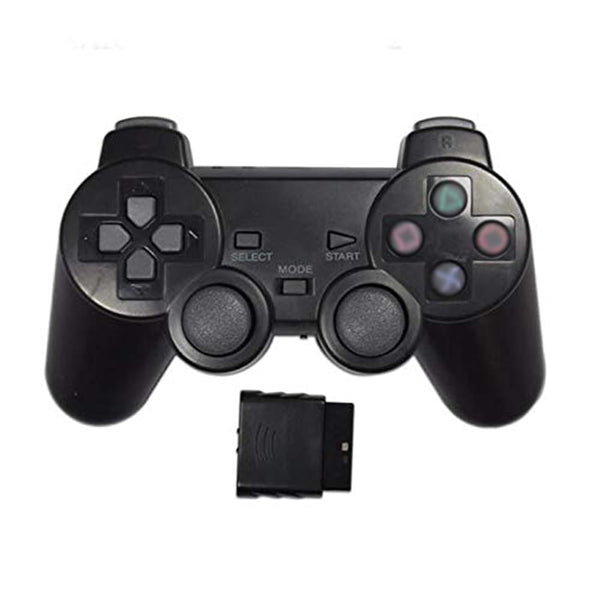 Black Wireless Controller for Sony PlayStation 2